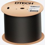 DTECH Cat 6 HDBaseT UTP W/ Water-block Membrane EXTERNAL PE 500MHZ – 305M